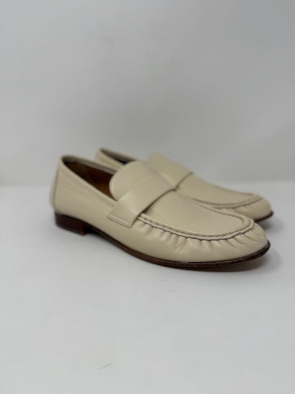 New Mansur Gavriel Ruched Loafer Jasmine Sz 9 - Picture 4 of 16